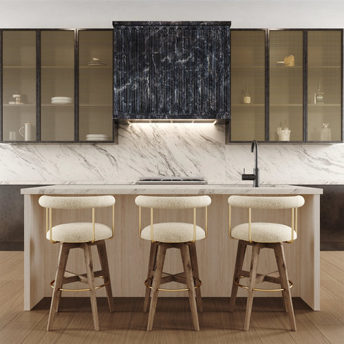 The Neoclassicist Option 2 Shown in Obsidian Marble